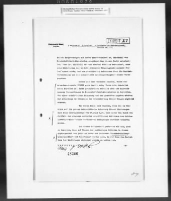 Thumbnail for Records Regarding Bank Investigations > Reichs - Kredit - Gesellschaft, Investigation Of: Report, Exhibits, And Annexes [2 Of 2]