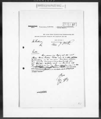 Thumbnail for Records Regarding Bank Investigations > Reichs - Kredit - Gesellschaft, Investigation Of: Report, Exhibits, And Annexes [2 Of 2]