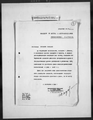 Restitution Claim Records > Restitution Cases: General Correspondence-Russia Claims, 1945