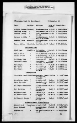 Thumbnail for Administrative Records > Denazification : Fragebogen Clearance Sheets, August 11 1945-January 29, 1946