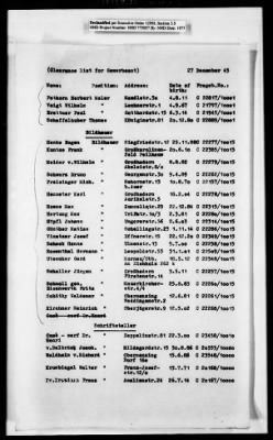 Administrative Records > Denazification : Fragebogen Clearance Sheets, August 11 1945-January 29, 1946