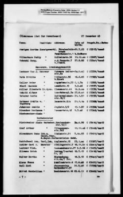 Administrative Records > Denazification : Fragebogen Clearance Sheets, August 11 1945-January 29, 1946