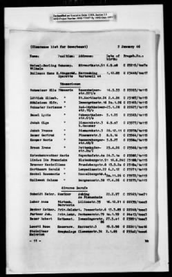 Administrative Records > Denazification : Fragebogen Clearance Sheets, August 11 1945-January 29, 1946