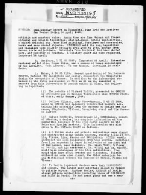 General Records > ETO Report MFAA For 1945 (Duplicate Of AMG 150)
