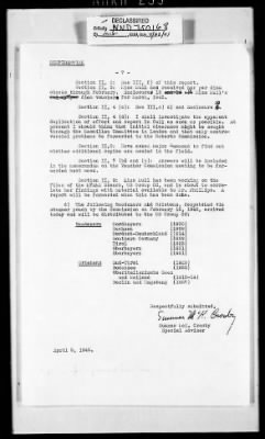 Thumbnail for Reports from Advisors Overseas > [Sumner Mck.] Crosby's Report No 1, 2nd Trip, Dated April 5, 1945