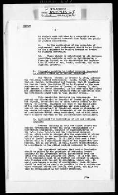 Thumbnail for Reports from Advisors Overseas > [Sumner Mck.] Crosby's Report No 1, 2nd Trip, Dated April 5, 1945