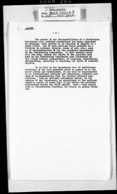 Thumbnail for Reports from Advisors Overseas > [Sumner Mck.] Crosby's Report No 1, 2nd Trip, Dated April 5, 1945