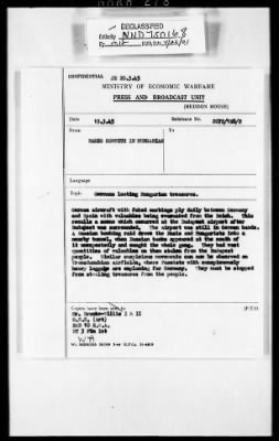 Reports from Advisors Overseas > [Sumner Mck.] Crosby's Report No 1, 2nd Trip, Dated April 5, 1945