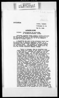 Reports from Advisors Overseas > London Dispatch No. 23285, [Jane] Mull's Report, Dated May 28, 1945