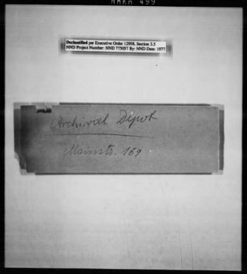 Thumbnail for Records Relating To The Status Of Monuments, Museums, And Archives > Repositories, Correspondence: South Bavaria (Osterhofen-Pfaffenhausen)