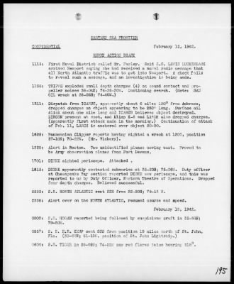 COMEASTSEAFRON > War Diary, 12/1/41 to 6/30/42