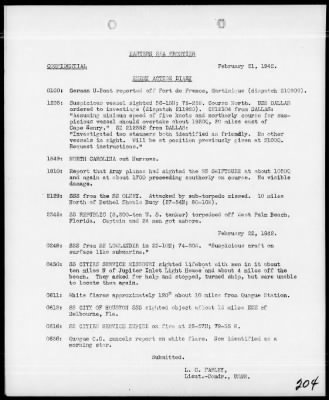COMEASTSEAFRON > War Diary, 12/1/41 to 6/30/42