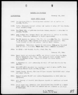 COMEASTSEAFRON > War Diary, 12/1/41 to 6/30/42