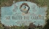 Sgt W RAY Carmack's Headstone