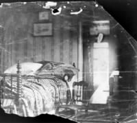 Lincoln's deathbed.