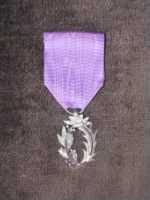 Photo of French Medal Awarded to Paul de Launay in 1926.