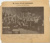 Paul de Launay, 1900 Class Photo at the Julien Academy, Paris.
