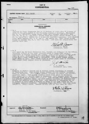 USS NEW JERSEY > War Diary, 10/1-31/43
