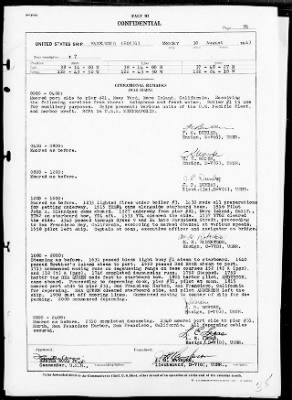 USS HAZELWOOD > War Diary, 8/1-31/43