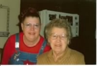 Barbi with her Mother/Alta at Mother's home in PA. 2008