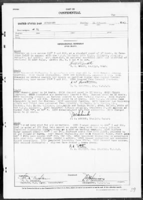 USS SUWANNEE > War Diary, 10/1-31/43