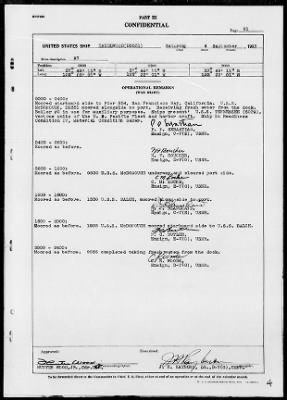 USS HAZELWOOD > War Diary, 9/1/43 to 10/31/43