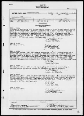 USS HAZELWOOD > War Diary, 9/1/43 to 10/31/43