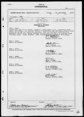 USS HAZELWOOD > War Diary, 9/1/43 to 10/31/43