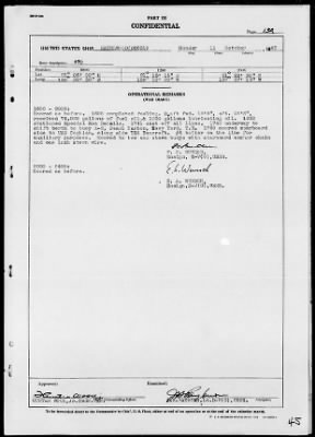 USS HAZELWOOD > War Diary, 9/1/43 to 10/31/43