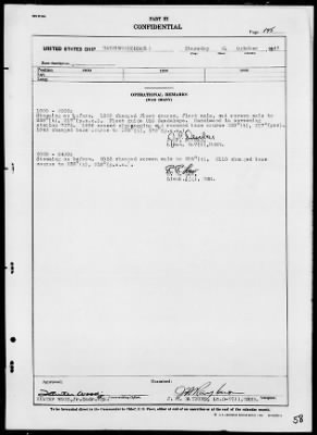 USS HAZELWOOD > War Diary, 9/1/43 to 10/31/43