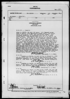 Thumbnail for USS NEW MEXICO > War Diary, 11/1-30/43