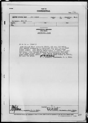 Thumbnail for USS NEW MEXICO > War Diary, 11/1-30/43