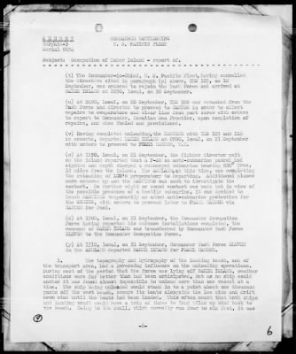 Thumbnail for COMTASKFOR 11 > Act Rep, Occupation of Baker Is, 9/1/43