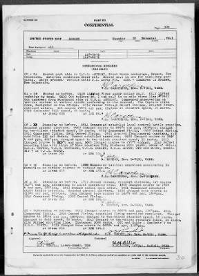 USS DORSEY > War Diary, 11/1-30/43