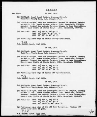 USS NORTHLAND > War Diary, 3/1/43 to 5/31/43