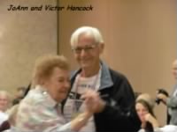 Victor and Joann Hancock at a 57th Bomb Wing Reunion.