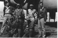 Lt Paul Lingrel with his Combat Crew