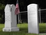 George and Jane Bellamy Tombstones, Cameron Cemetery, Hall County, Nebraska, USA