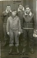 Cecil Edmonds with his friends in Northern Ireland WWII