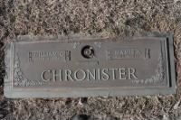 William C. Chronister and Mamie Gravemarker