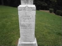 Grave of Joseph S. Baker