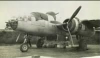 WWII, One of Lt Thompson's B-25's on Corsica....  1945