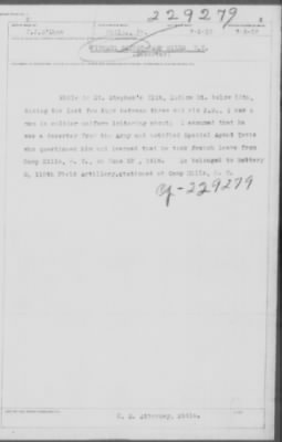 Old German Files, 1909-21 > Michael Olivet (#229279)