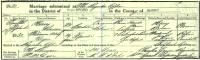 Marriage Certificate of Harry Ranson & Florence May Dyer