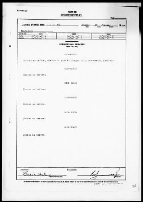 USS LST-312 > War Diary, 12/1/43 to 1/31/44
