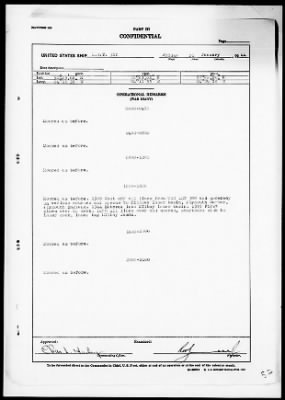 USS LST-312 > War Diary, 12/1/43 to 1/31/44