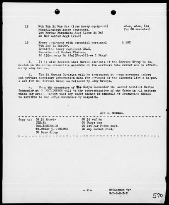 MARINES, 1st PHIB CORPS > Rep On Bougainville Operations 11/3/43 to 12/15/43