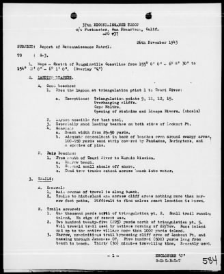 MARINES, 1st PHIB CORPS > Rep On Bougainville Operations 11/3/43 to 12/15/43