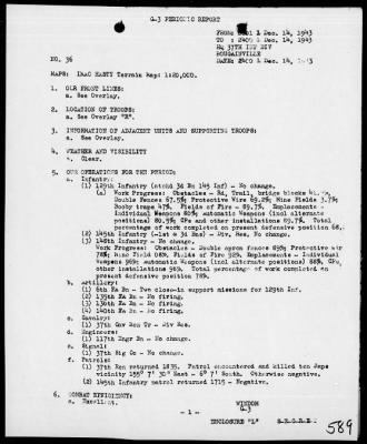 MARINES, 1st PHIB CORPS > Rep On Bougainville Operations 11/3/43 to 12/15/43