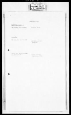 Subject File > List Of Fine Arts And Archival Personnel Of Germany